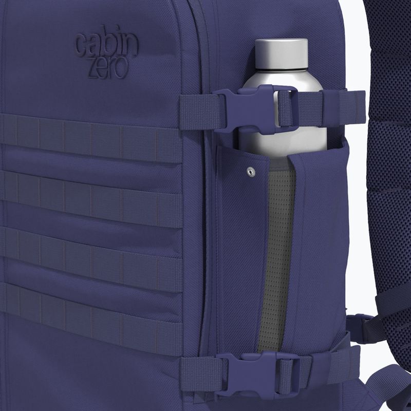 CabinZero Military 44 l turistický batoh galaxy blue 9