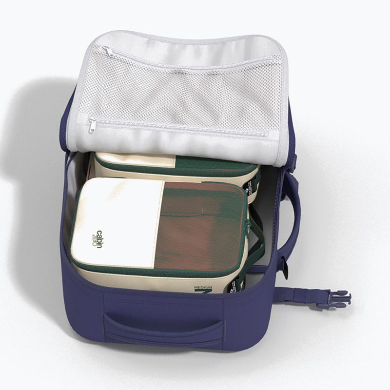 CabinZero Military 28 l turistický batoh galaxy blue 13
