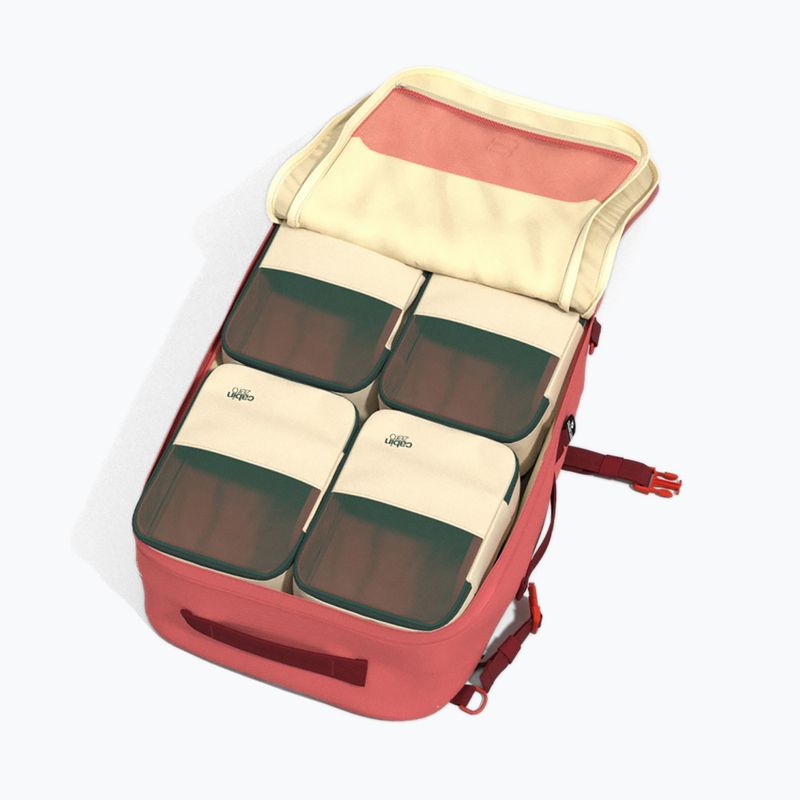 CabinZero Classic Plus 42 l peach valley turistický batoh 10