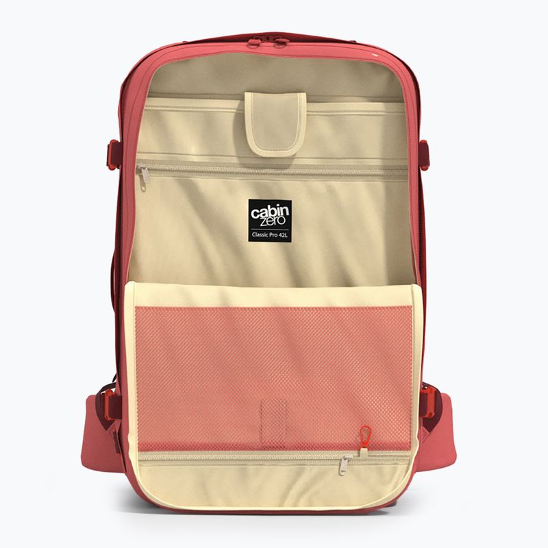 CabinZero Classic Pro 42 l peach valley turistický batoh 8