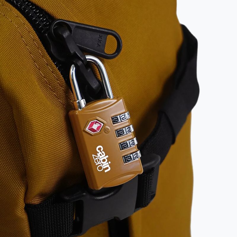 Zámok CabinZero Travel TSA Lock orange chill 5