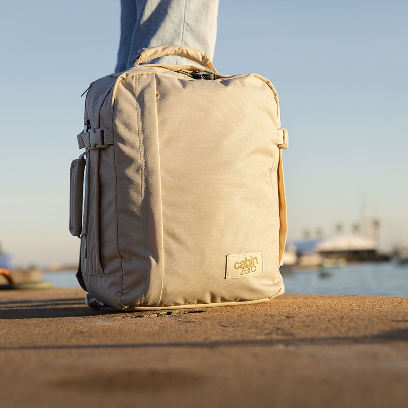 Cestovný batoh CabinZero Classic Tech 28 l shell white 14