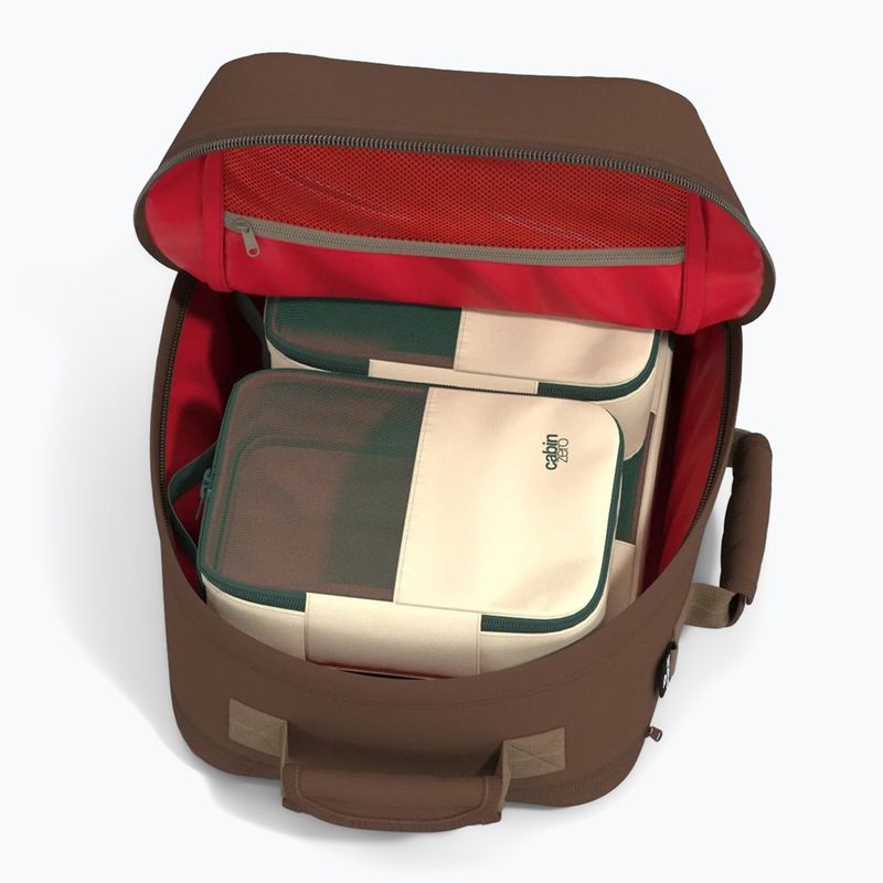Cestovný batoh CabinZero Classic Tech 28 l redwood 11