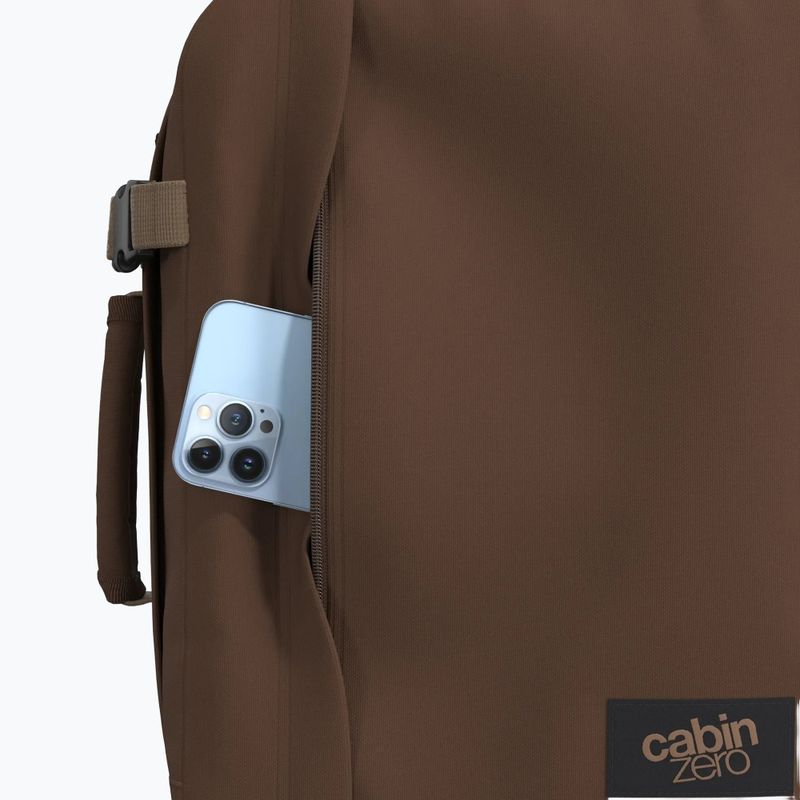 Turistický batoh CabinZero Classic Tech 28 l redwood 13