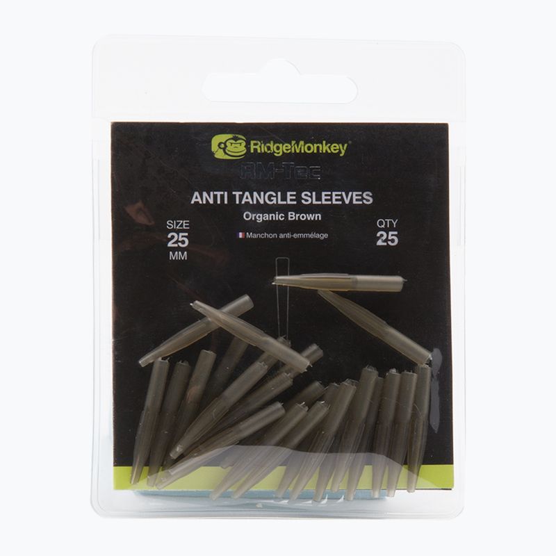 RidgeMonkey Connexion Anti Tangle Sleeves hnedý RMT110