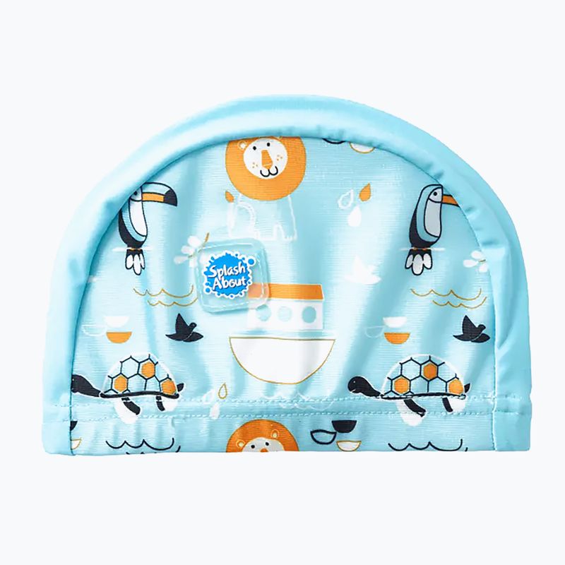Detská kúpacia čiapka Splash About Noah's Ark blue SHNOA18 4