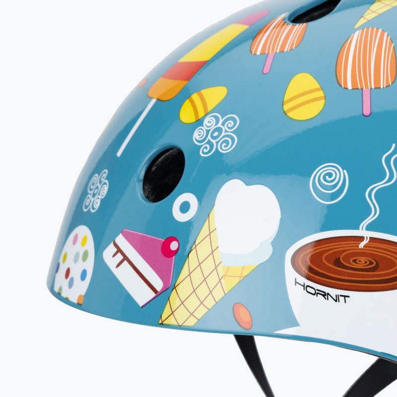 Detská cyklistická prilba Hornit IceCream blue/multicolor 7