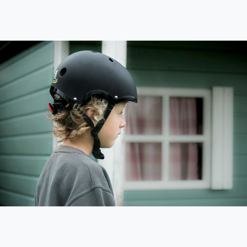 Detská cyklistická prilba Hornit Black 11