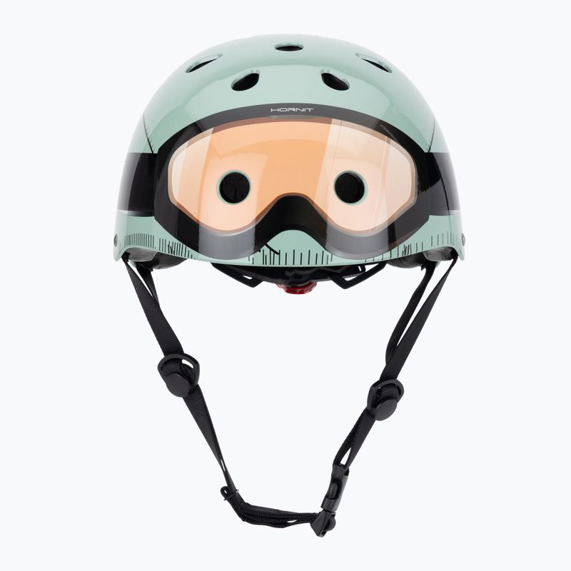 Detská cyklistická prilba Hornit Military mint 2