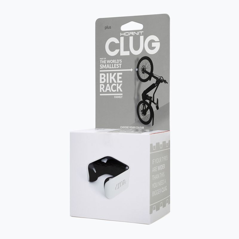 Nástenný nosič bicyklov Hornit Clug Mtb Plus biely a čierny PWB2590 4