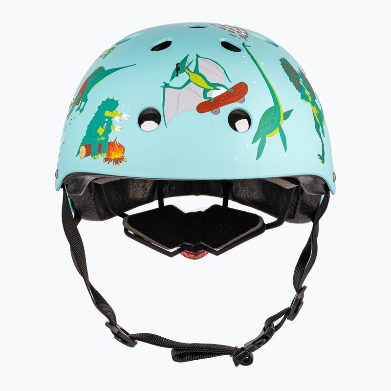 Detská cyklistická prilba Hornit Jurassic turquoise/multicolor 2