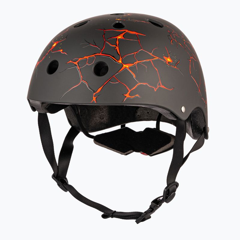 Detská cyklistická prilba Hornit Lava brown