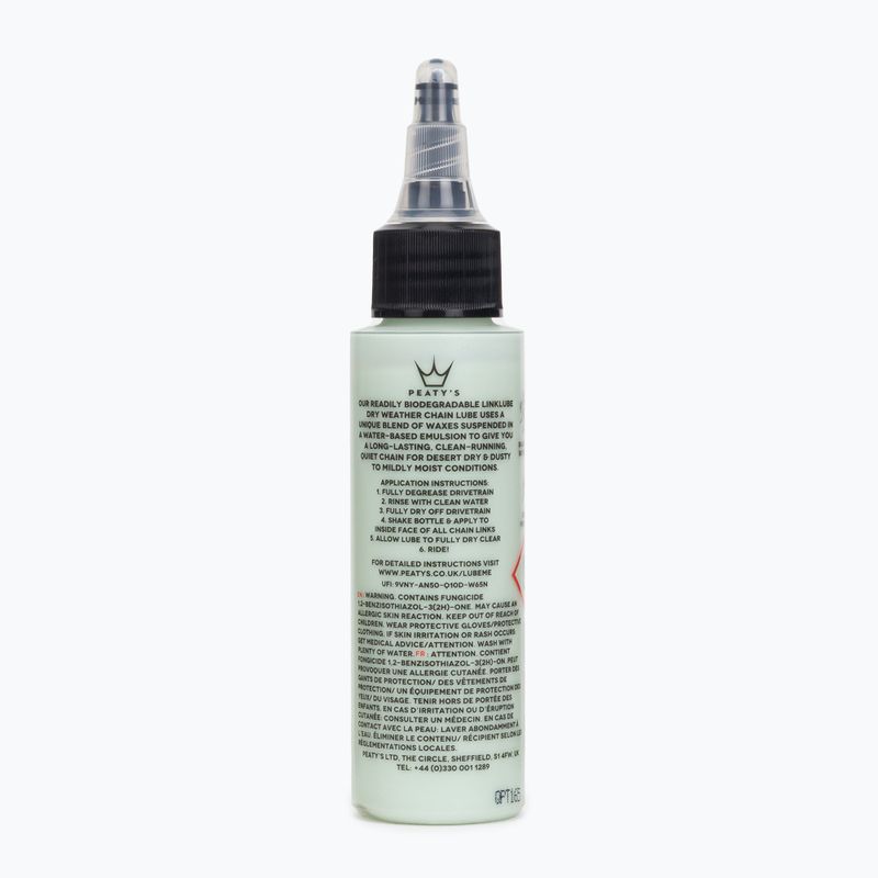 Peaty's Linklube Dry chain lubricant blue 83857 4