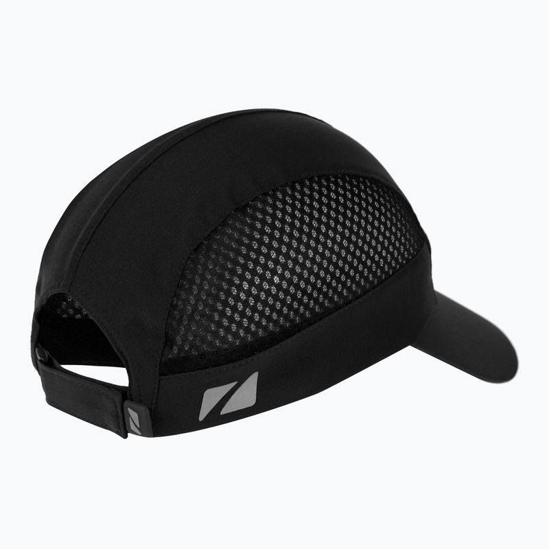 Šiltovka ZONE3 Lightweight Mesh Running petrol/reflective silver 2