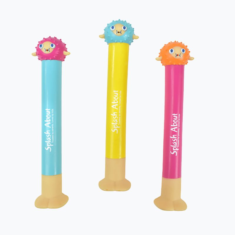 Splash About Pufferfish Divesticks 3 ks farba SADSP