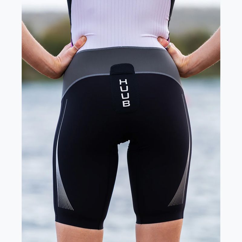 Dámsky triatlonový oblek HUUB Anemoi Aero Tri Suit čierno-biely ANELCSW 11
