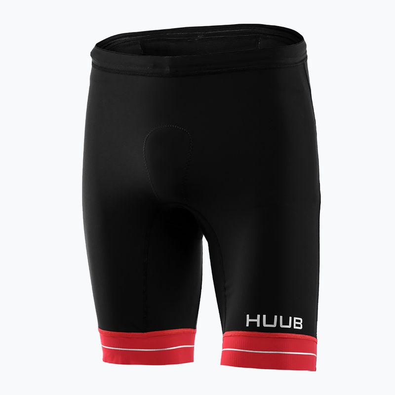 HUUB Pánske triatlonové šortky Race Tri Short black/red RCSH 2