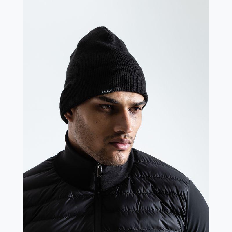 Pánska zimná čiapka BOXRAW Beanie black 4
