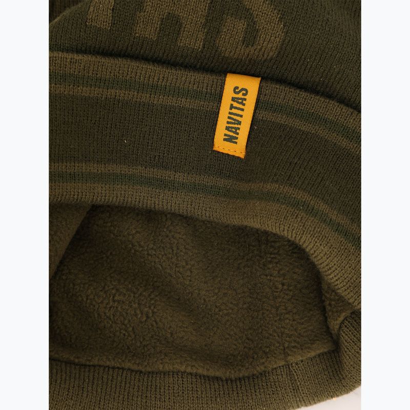 Zimná čiapka Navitas Fleece Lined Ski Bobble zelená 4