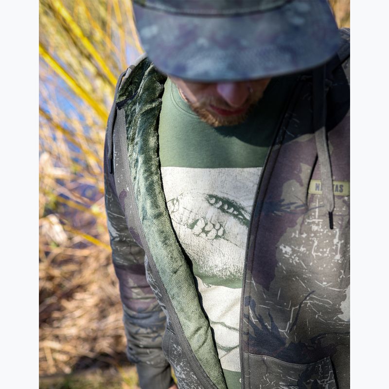 Pánska mikina Navitas Identity Sherpa Hoody camo 8