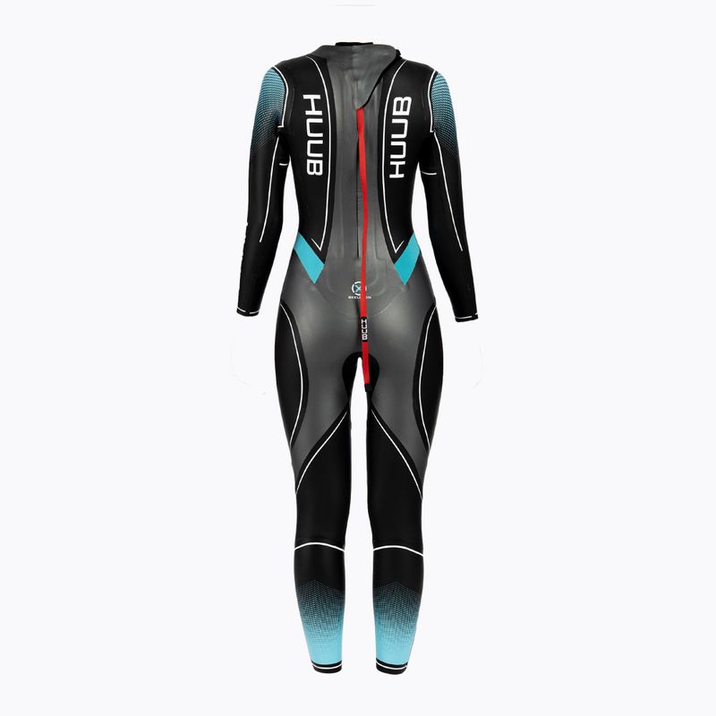 Dámska triatlonová pena HUUB Aegis X 3:3 Black/Blue AEGX33W 2