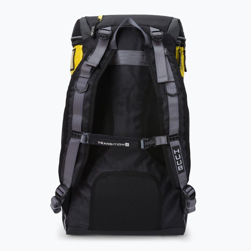 Triatlonový batoh HUUB Transition II black/yellow A2-HB19FY 3