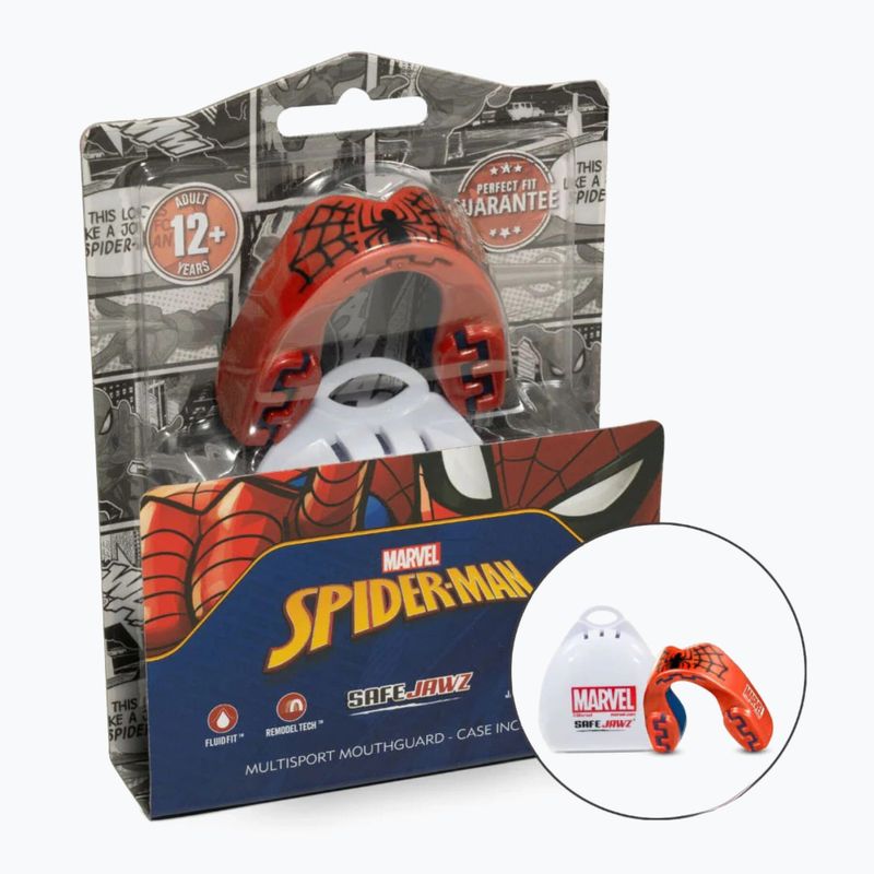 Chránič čeľuste SAFEJAWZ Marvel Spider Man red 2