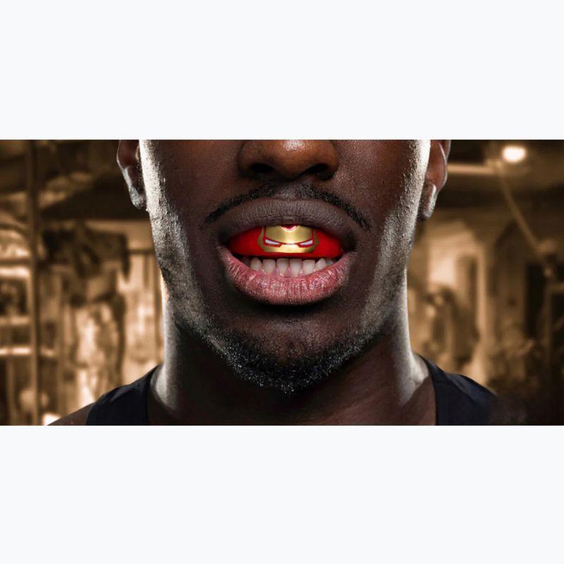 Chránič čeľuste SAFEJAWZ Marvel Iron Man red 5