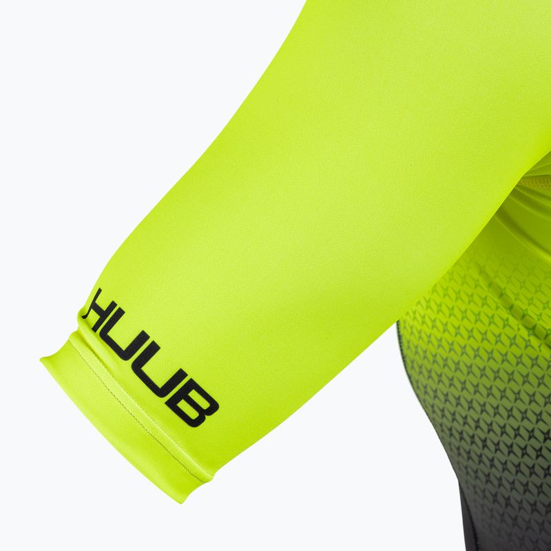 Pánsky triatlonový oblek HUUB Commit Long Course Suit čierno-žltý COMLCSFY 8