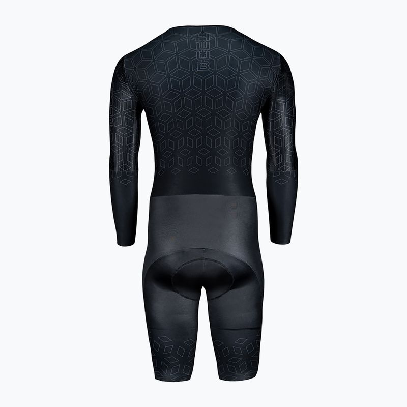 Pánska cyklistická kombinéza HUUB TT Suit black/charcoal 2