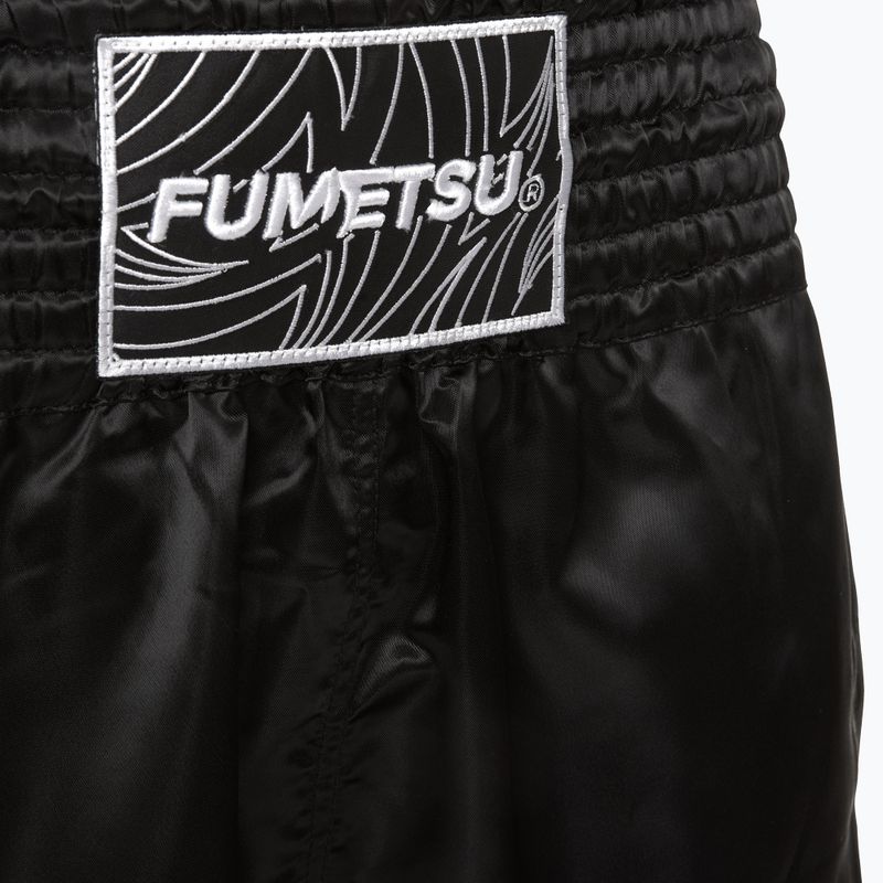 Pánske tréningové šortky FUMETSU Origins Muay Thai black 3