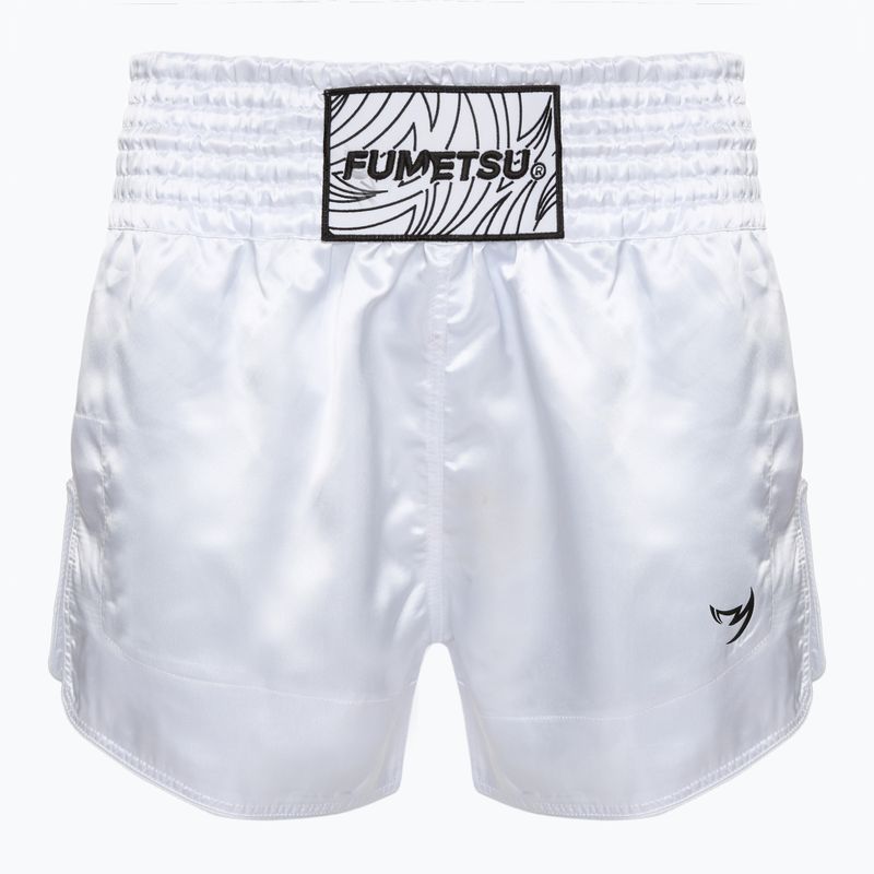 Pánske tréningové šortky FUMETSU Origins Muay Thai white