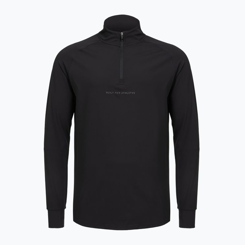 Pánska tréningová mikina Built For Athletes 1/4 Zip Pullover black 3