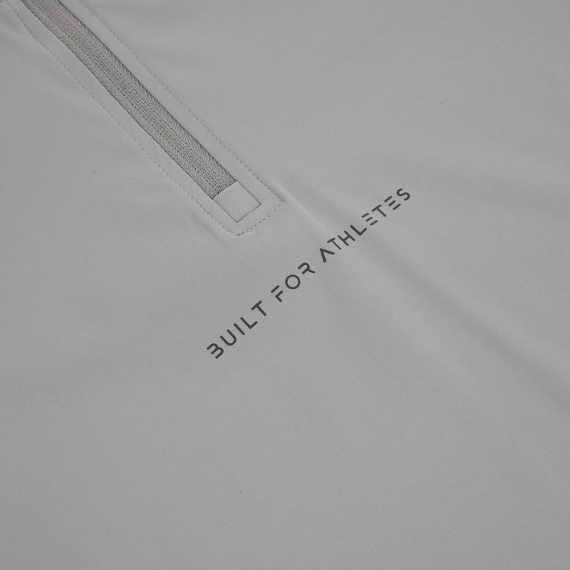 Pánska tréningová mikina Built For Athletes 1/4 Zip Pullover concrete 5
