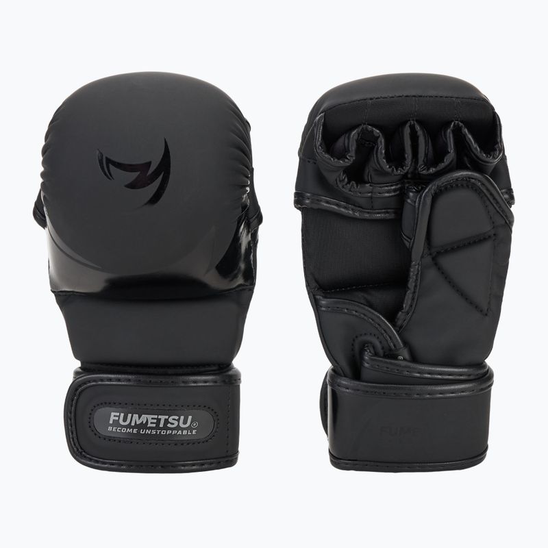 Rukavice MMA dziecięce FUMETSU Ghost S3 Sparring black/ black