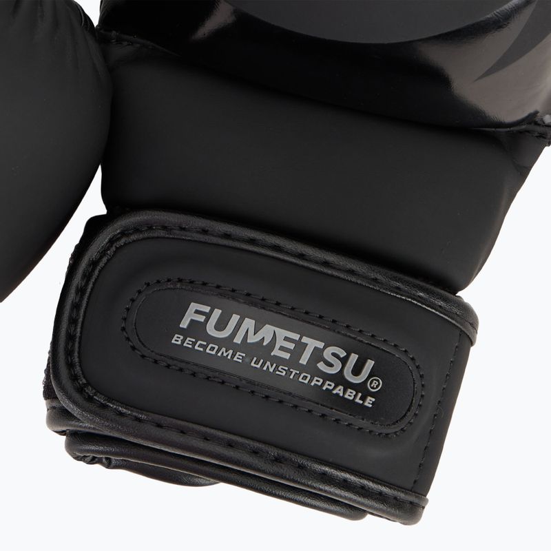 Rukavice MMA dziecięce FUMETSU Ghost S3 Sparring black/ black 5