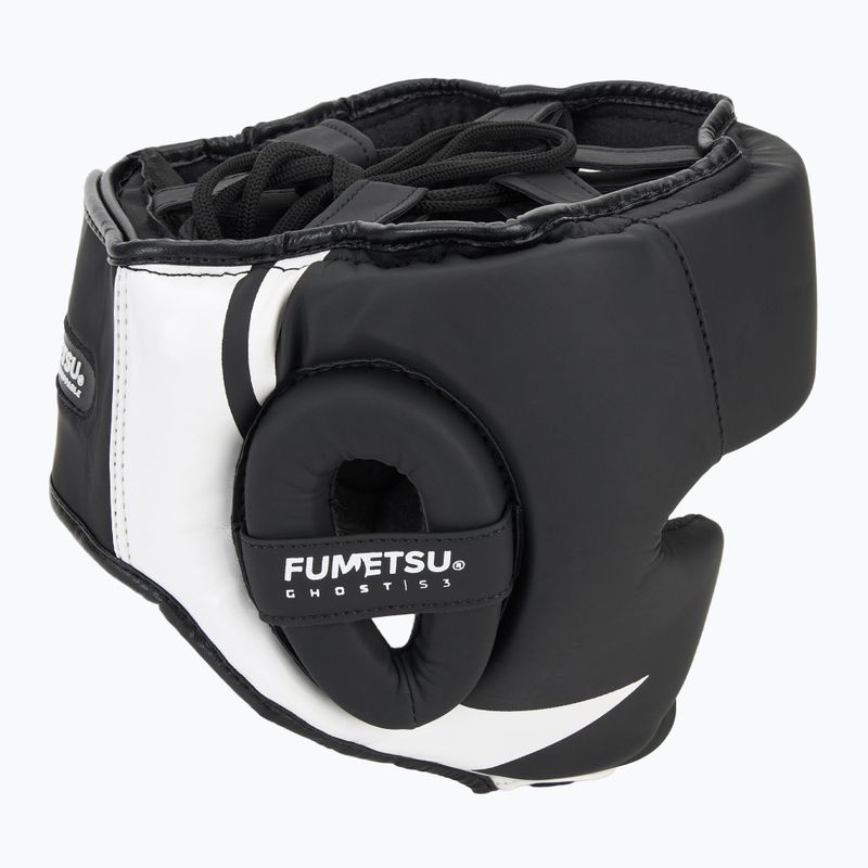 Boxerská prilba FUMETSU Ghost S3 black/ white 2