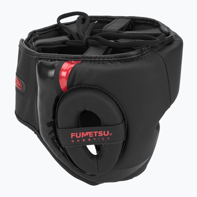 Boxerská prilba FUMETSU Ghost S3 black/ red 2