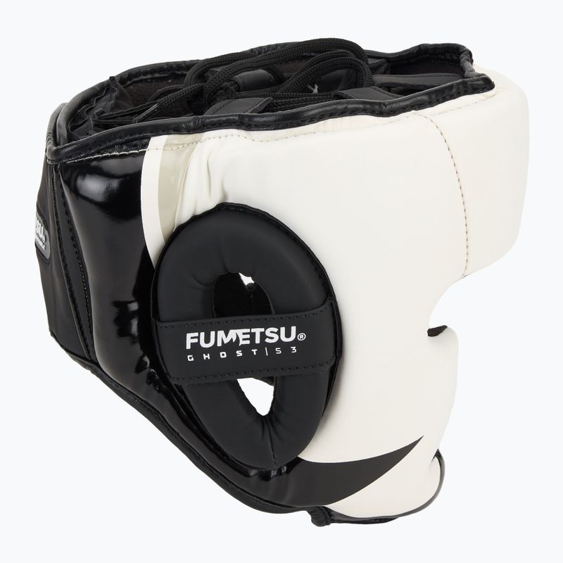 Boxerská prilba FUMETSU Ghost S3 white/ black/ grey 2