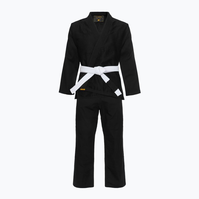 GI pre brazílske juu-jitsu FUMETSU Ghost V-Lite BJJ black/yellow