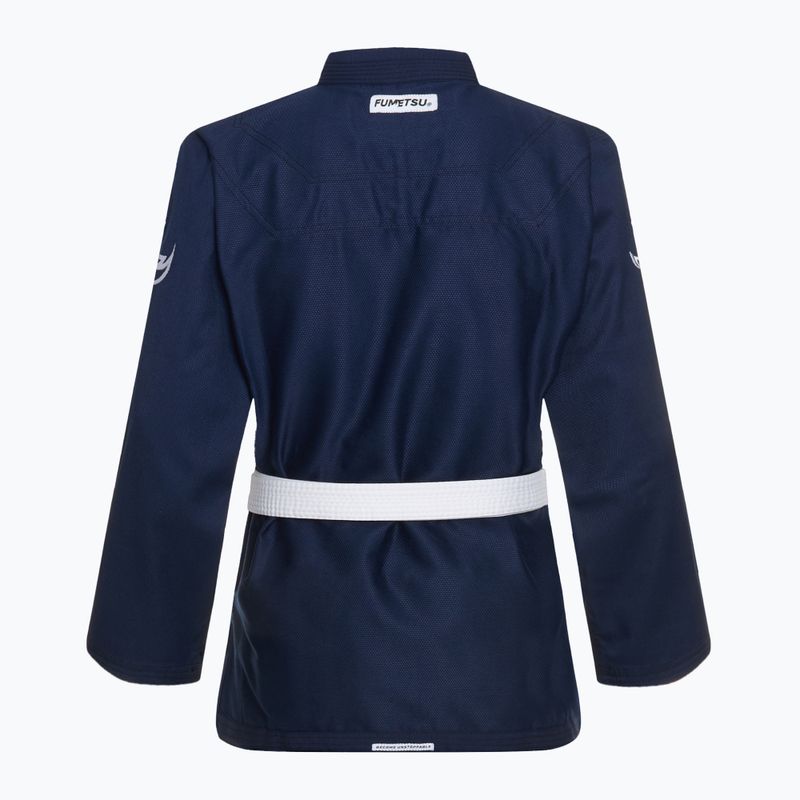 GI pre brazílske juu-jitsu FUMETSU Ghost V-Lite BJJ navy 3