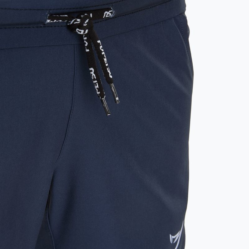 Pánske tréningové šortky FUMETSU Icon Dual Layer navy/ white 4