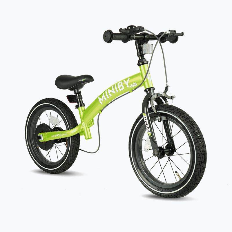 Detský bicykel Qplay Miniby 3v1 zelený 4