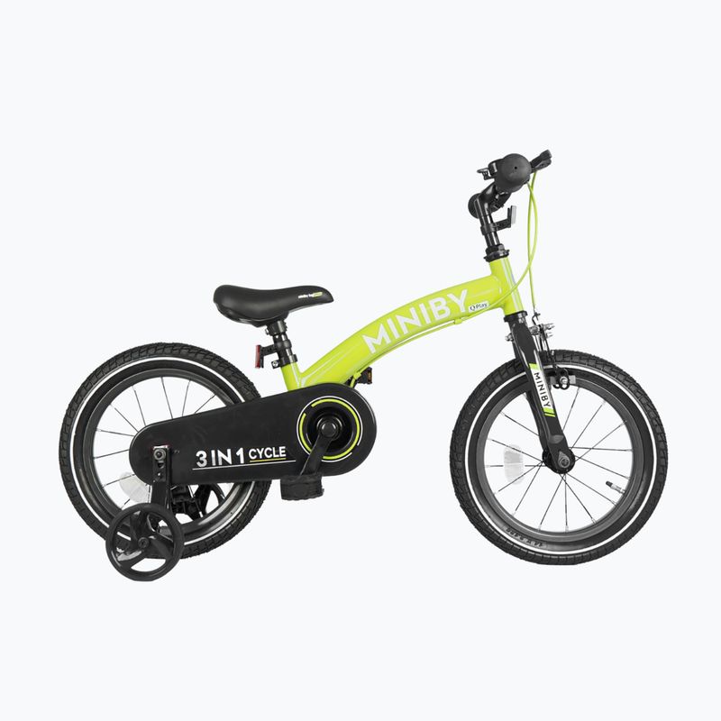 Detský bicykel Qplay Miniby 3v1 zelený 5