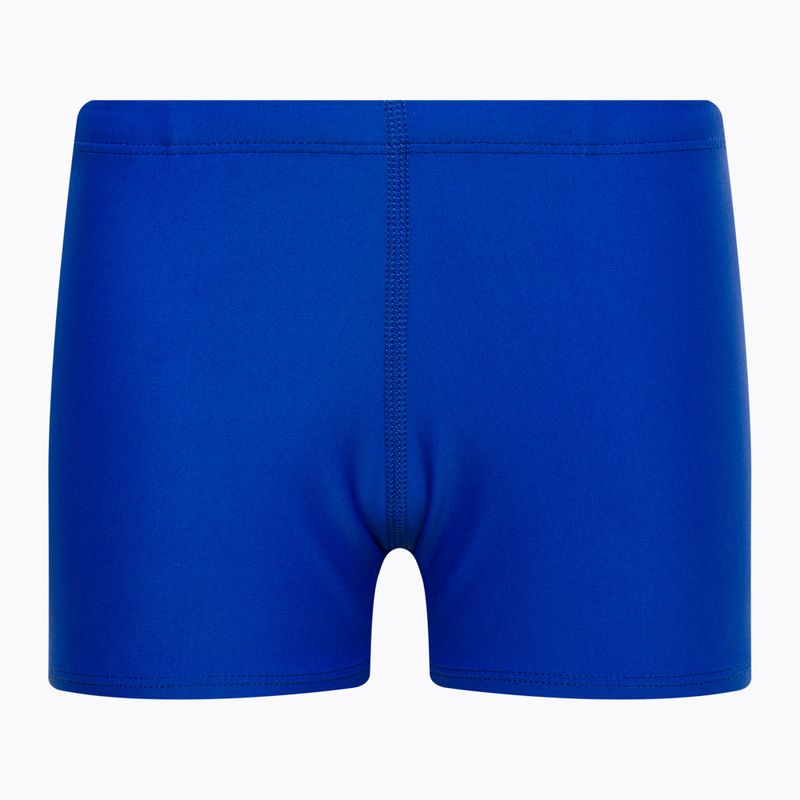 Detské plavecké boxerky Nike Multi Logo Square Leg modré NESSD042-494 2