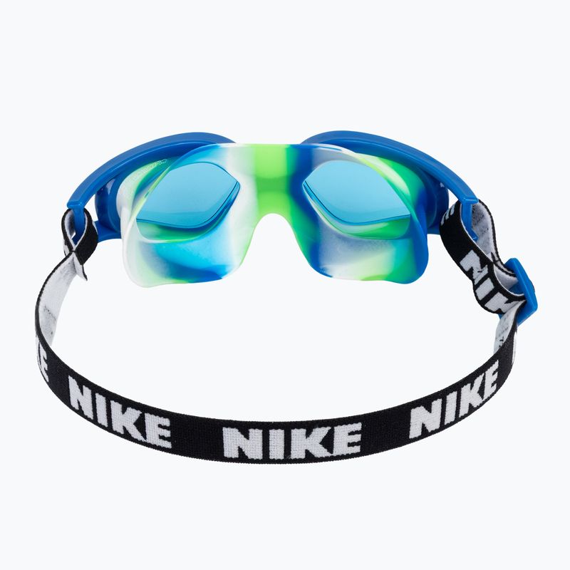 Detské plavecké okuliare Nike Expanse blue lightning 4