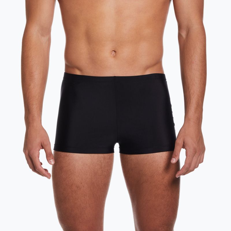 Pánske plavecké boxerky Nike Shift Square Leg black NESSD638-001 5