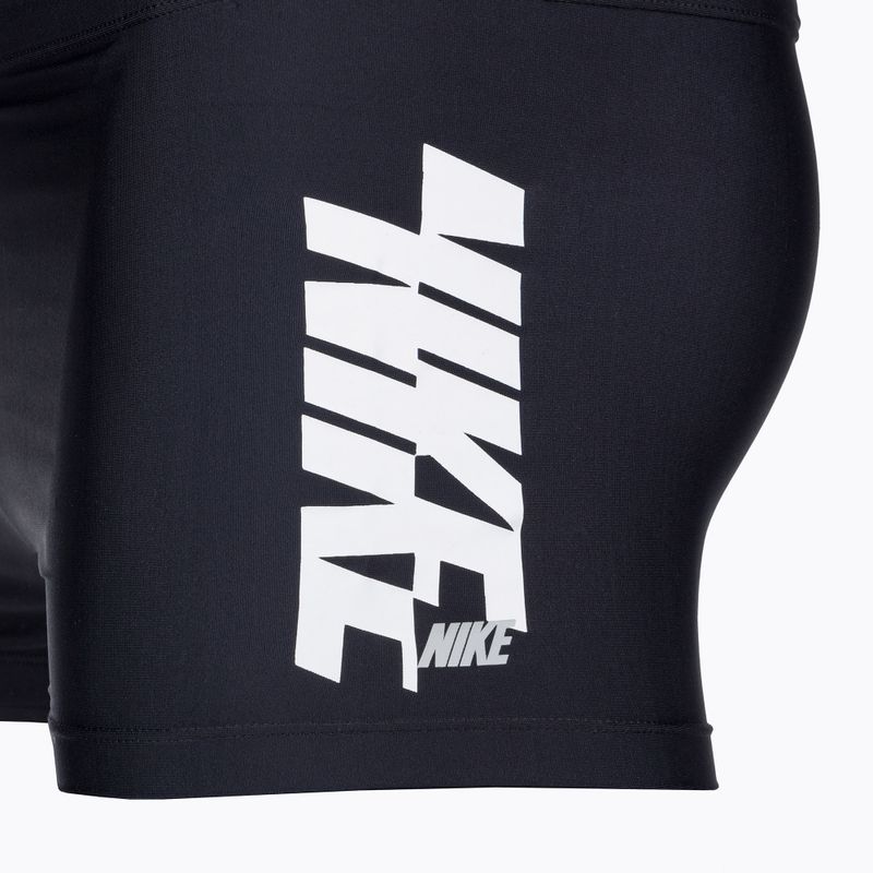 Pánske plavecké boxerky Nike Shift Square Leg black NESSD638-001 4