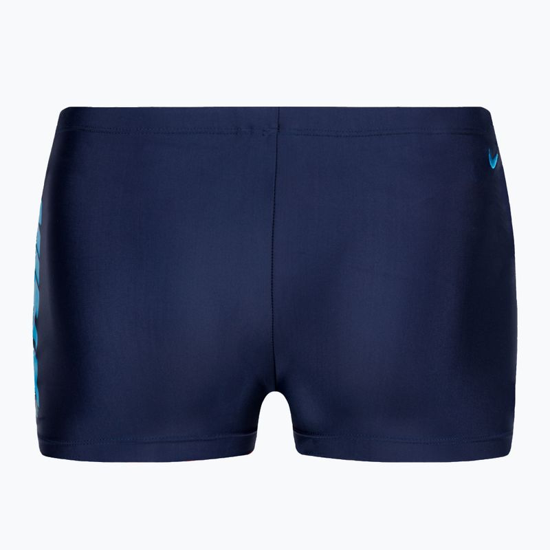 Pánske plavecké boxerky Nike Shift Square Leg navy blue NESSD638-440 2