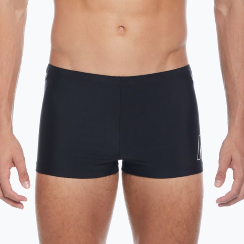 Pánske plavecké boxerky Nike Logo Square black 5